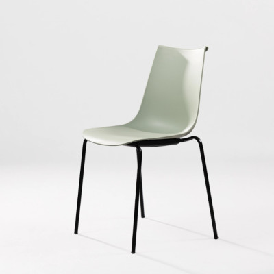 Ghế nhựa chân sắt nhập khẩu Juno Sofa cao cấp JNST Amelie11CT 42 x 43 x 82 cm