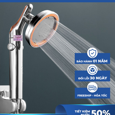 Combo vòi sen LUVA VS6 kèm dây sen LUVA, BH 1 năm-Hàng chính hãng