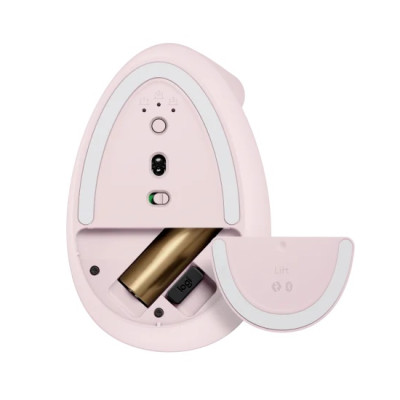 Chuột công thái học không dây Logitech Lift Vertical Ergonomic - Hàng Chính Hãng