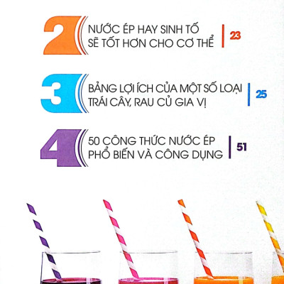 50 Công Thức Nước Ép Xanh - Tăng Cường Sức Đề Kháng Với Juice - Nước Ép Xanh Cho Sức Khỏe Vàng - VT 