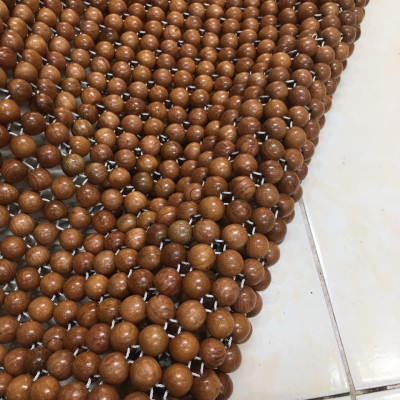 Chiếu Hạt Gỗ Hương Cao Cấp - Kích Thước 1,6mx2m hạt 1.2cm ( video , hình thật )