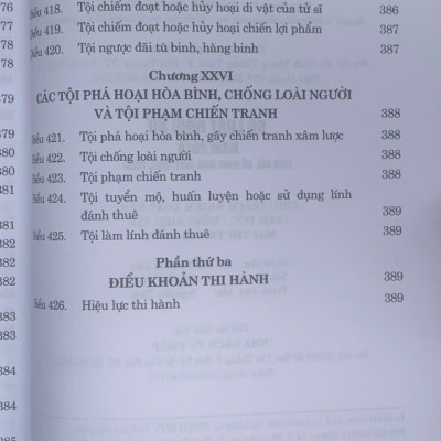 Bộ luật hình sự năm 2015 (sửa đổi, bổ sung năm 2017, 2024, 2025)