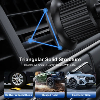 Giá Đỡ Điện Thoại Wi WU Dùng Trên Ô Tô Mago Wi-W051 - Hàng Chính Hãng