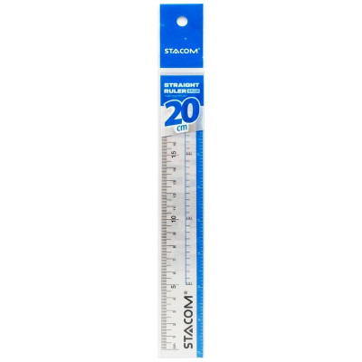Thước Nhựa Dẻo 20 cm - Stacom SR220