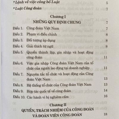 Luật Công Đoàn năm 2024