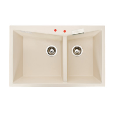 Chậu Rửa Chén Carysil LMC5 - 80% Bột Đá Granite Tự Nhiên - Hàng Chính Hãng