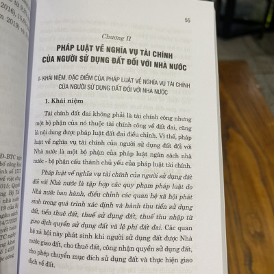 PHÁP LUẬT VỀ NGHĨA VỤ TÀI CHÍNH CỦA NGƯỜI SỬ DỤNG ĐẤT ĐỐI VỚI NHÀ NƯỚC VIỆT NAM HIỆN NAY - Nguyễn Thị Thanh Xuân -Nxb Chính trị Quốc gia sự thật – bìa mềm