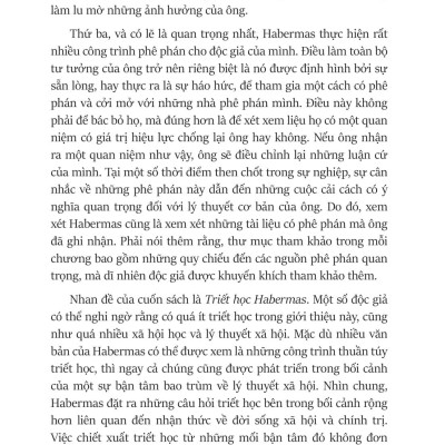 Sách - Triết học Habermas - The Philosophy of Habermas - Bìa Cứng