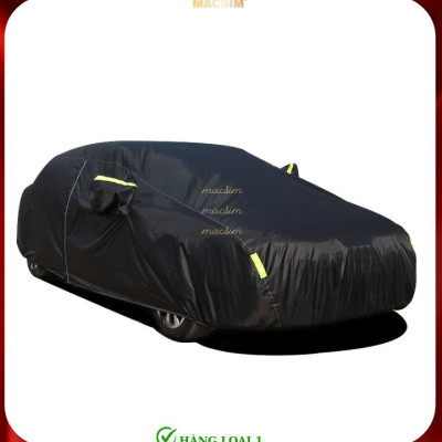 Bạt phủ ô tô bán tải Mitsubishi Triton nhãn hiệu Macsim sử dụng trong nhà và ngoài trời chất liệu Polyester - màu đen