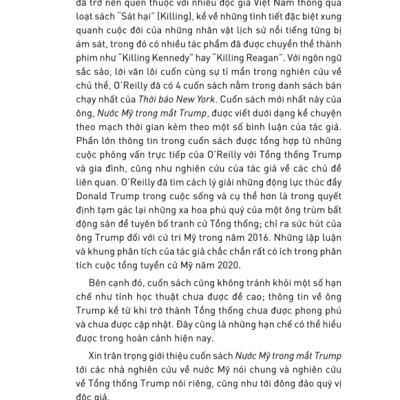 Nước Mỹ Trong Mắt Trump