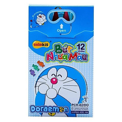 Bút Nhựa Màu Thiên Long PCR-02/DO (12 Màu)