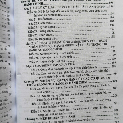 Sách Luật Tố Tụng Hành Chính sửa đổi, bổ sung năm 2025 (V2613T)