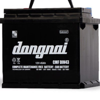 Ắc quy khô miễn bảo dưỡng ĐN CMF DIN43 - 12V - 43Ah