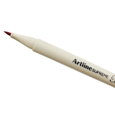 Bút Lông Đầu Cọ Artline Supreme Brush Pen EPFS-F - Dark Red