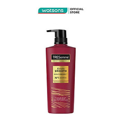 Dầu Gội Tresemme Vào Nếp Mượt Mà Keratin Smooth 480g (466ml)