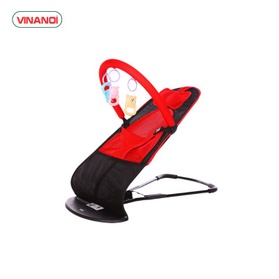 Ghế nhún cho bé VINANOI - ghế rung đa năng cho bé có đồ chơi giúp bé tự lập, phát triển giác quan