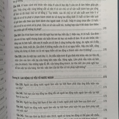 500 Câu hỏi và tình huống giải quyết các vướng mắc tranh chấp lao động