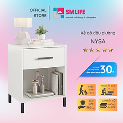 Kệ Để Đầu Giường Kiểu Dáng Nhỏ Gọn SMLIFE Nysa