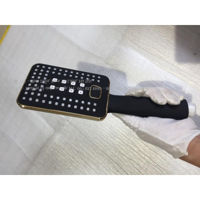 Vòi Sen đồng điện tử đen vàng KB7749