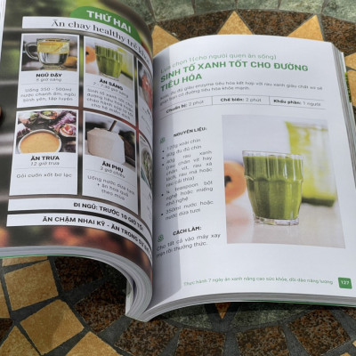 [Sách in màu] ĂN CHAY HEALTHY KHÔNG LO THIẾU CHẤT - Emma Phạm - Thái Hà Books - NXB Công Thương.