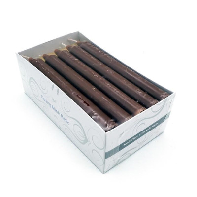 Hộp 15 cây nến thơm thẳng Quang Minh Candle FTRAMART EDC2317 cao 15cm (Nâu đậm)