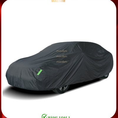 Bạt phủ ô tô VOLKSWAGEN TOUAREG nhãn hiệu Macsim sử dụng trong nhà và ngoài trời chất liệu Polyester - màu đen