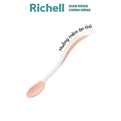 Muỗng mềm ăn dặm TLI Richell Nhật Bản - bước 1 có hộp đựng | Baby