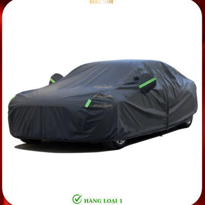 Bạt phủ ô tô SUV thương hiệu MACSIM dành cho Audi Q3 - màu đen - bạt phủ trong nhà và ngoài trời