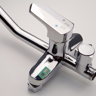 Cây sen nóng lạnh Đồng mạ Chrome Eurolife EL-S924 (Trắng bạc)