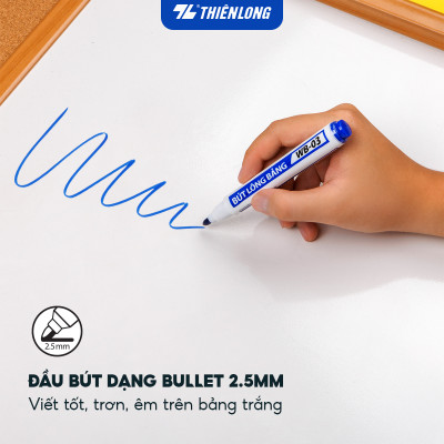 Hộp 10 Bút Lông Bảng Thiên Long WB-03