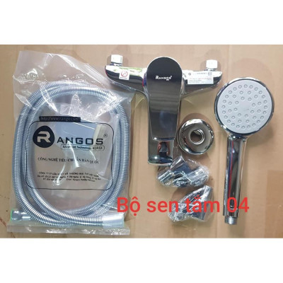 Bộ sen tắm đồng cao cấp Rangos RG-04S nước khỏe