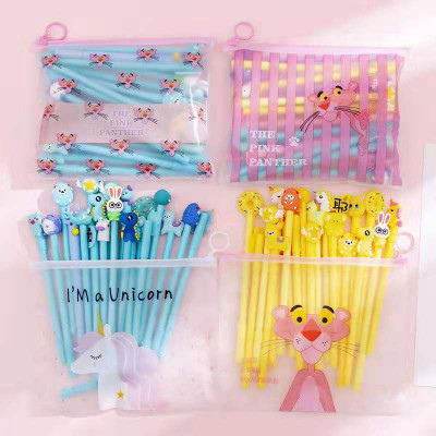 Túi 20 cây bút bi  hình thú cho bé , kèm túi zip ,nhiều màu sắc ,ngộ nghĩnh ,xinh xắn ,đáng yêu cho bé tha hồ lựa chọn