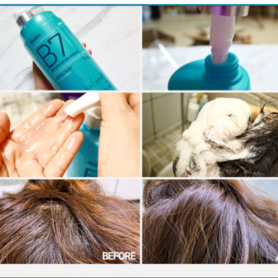 Dầu gội xả thảo dược bạc hà sạch da đầu giảm gàu, ngăn rụng tóc Biotin Anti- Hair Loss Cool Shampoo