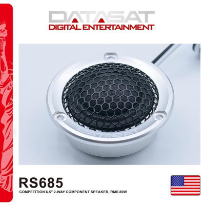 Loa cánh  phân tần 2 way  cho ô tô -  Loa DATASAT 2 way RS 685 LOA CÁNH CỬA Ô TÔ 2 Phân Tần