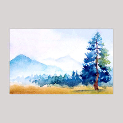 Giấy vẽ A3 vẽ lên màu trong tươi đẹp giấy định lượng 250gsm nhập từ Ý 3 tờ/ túi Green Art - Hàng chính hãng