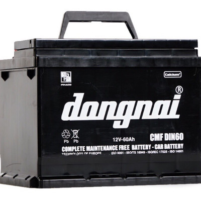 Ắc quy khô Ô tô ĐN CMF DIN60 [LBN] (12V-60Ah)