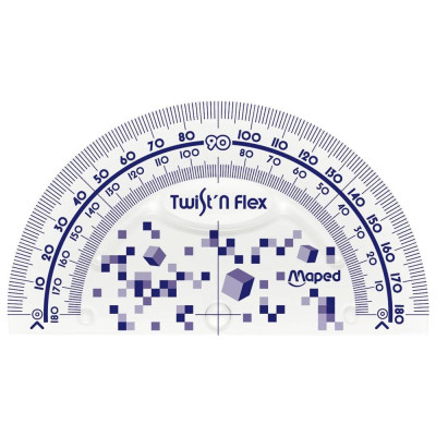 Bộ 3 Thước Học Sinh Cuộn Mềm Pixel Party - Maped 981835