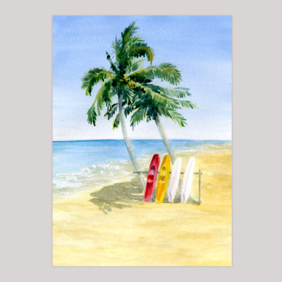 Giấy vẽ A3 vẽ lên màu trong tươi đẹp giấy định lượng 250gsm nhập từ Ý 3 tờ/ túi Green Art - Hàng chính hãng