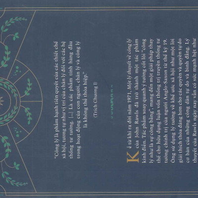 Một Lý Thuyết Về Công Lý - John Rawls - Việt Phạm dịch, Phạm Hồ Nam, Nguyễn Lữ Quỳnh Anh hiệu đính và giới thiệu
