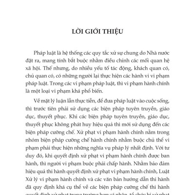 Các Biện Pháp Cưỡng Chế Thi Hành Quyết Định Phạt Tiền Trong Xử Phạt Vi Phạm Hành Chính: Thực Trạng Và Giải Pháp