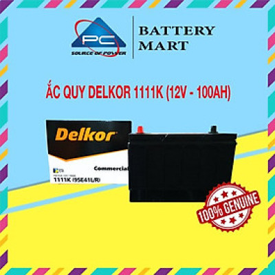 Ắc Quy Delkor  1111K (12V - 100Ah)