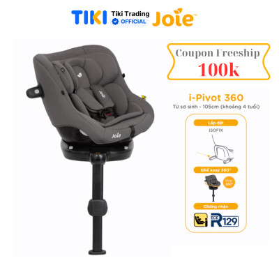 Ghế ngồi ôtô cho bé Joie i - Pivot 360 Thunder dành cho bé từ sơ sinh đến 105cm