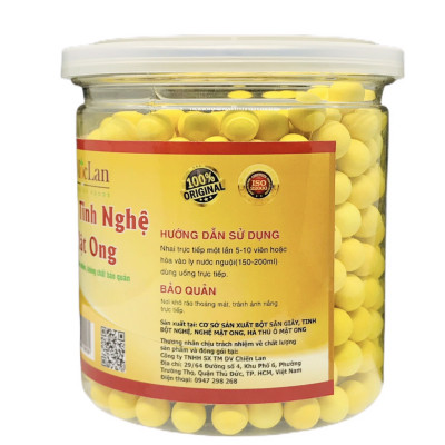 Viên tinh nghệ mật ong Mộc Lan (hũ 250g)