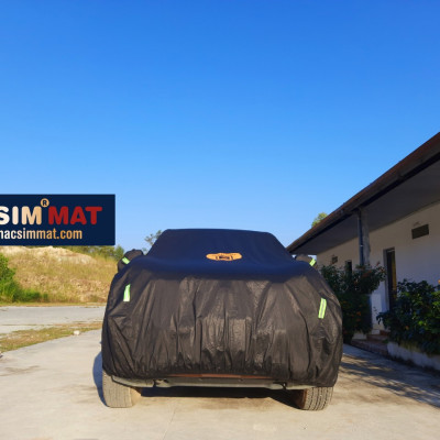 Bạt phủ xe bán tải Nissan Navara (chưa lắp nắp thùng cao ) -Nhãn hiệu Macsim sử dụng trong nhà và ngoài trời chất liệu Polyester- màu đen