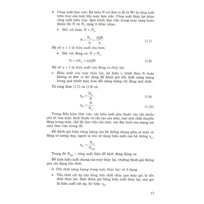 Bơm Quạt Máy Nén - Lý Thuyết Và Thực Hành