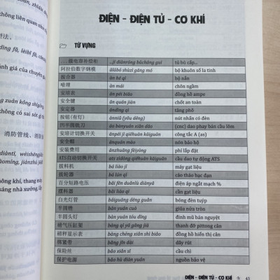 Sách - Tiếng Trung chuyên ngành thực tế ứng dụng (ngành xây dựng, điện, cơ khí, may, giày, dệt, kế toán, vận chuyển, y...)