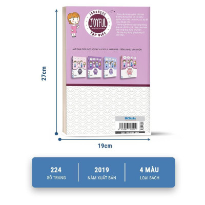 Joyful Japanese - Tiếng Nhật Vui Nhộn Phần Tập Viết - Cho Người Tự Học Cấp Tốc - Bản Quyền