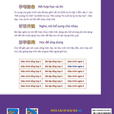 Giáo Trình Tiếng Trung Tăng Cường (Khổ Lớn - In Màu) - Giáo Trình Nghe 2 (Học Kèm Khóa Học Trực Tuyến Miễn Phí, Tặng File Nghe MP3)