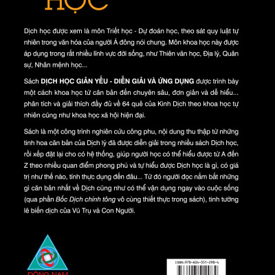 Dịch Học Giản Yếu - Diễn Giải Và Ứng Dụng ( DN)