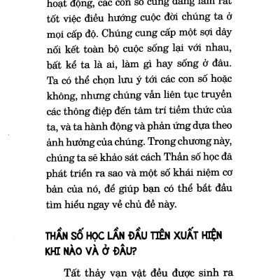 Khám Phá Thần Số Học Bí Truyền